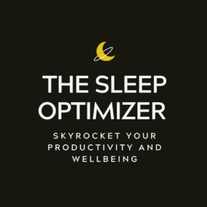 The Sleep Optimizer Black and Yellow Logo